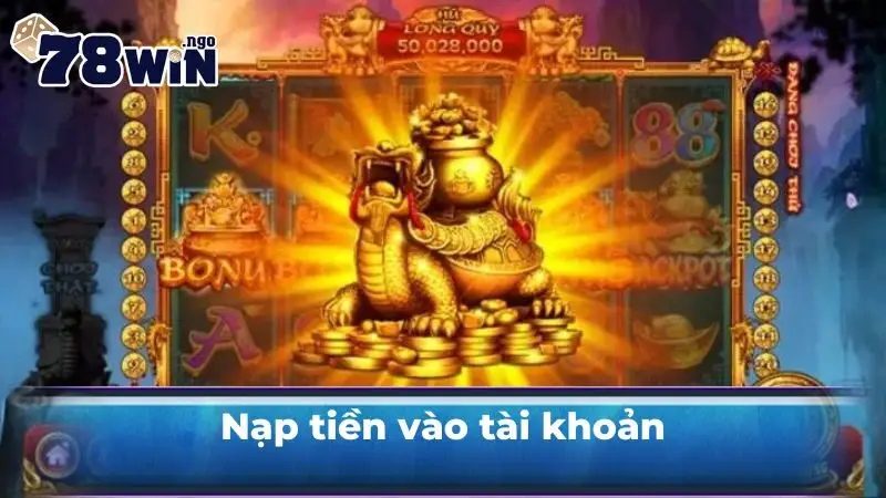 Nạp tiền vào tài khoản